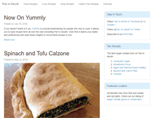 Tablet Screenshot of pan-to-mouth.com